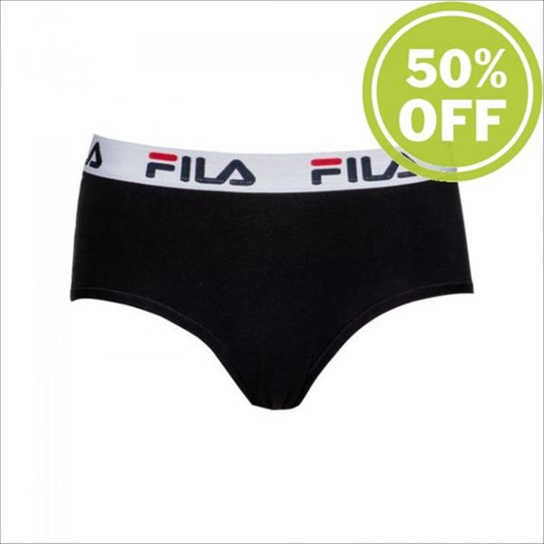 Fila Culotte 1 Pack Panty Women's Thong - Black,NZ 618-27590